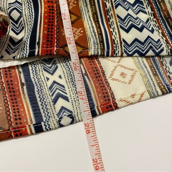 Hem & Thread Boho Hippie Sleeveless Lace Open Back Romper Women's Size Medium - Picture 13 of 16